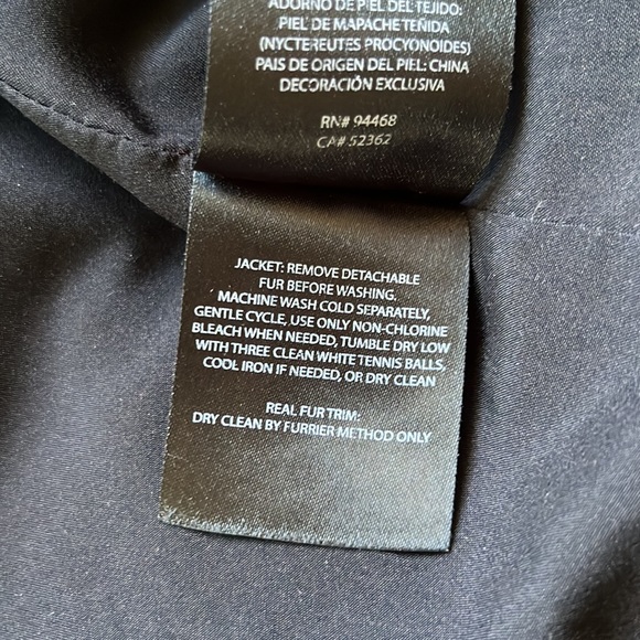 Elie Tahari Down Coat with Fur Hood - Picture 7 of 8